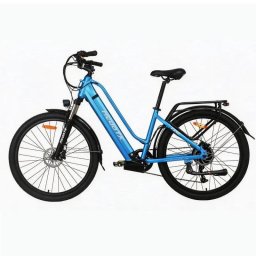 Bicicleta Eléctrica Hedatx TX10 48V 19,2Ah Frenos Hidráulicos Neumáticos 27,5" Azul