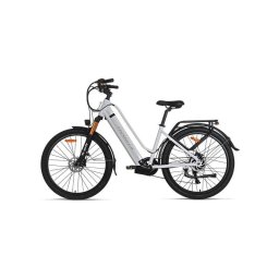 Bicicleta Eléctrica Hedatx TX10 48V 19,2Ah 9 Velocidades SHIMANO 27,5" Blanco