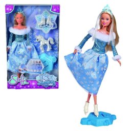 Muñeca SIMBA Steffi Love patinadora sobre hielo con unicornio, 29 cm