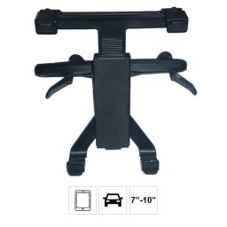 Soporte Tablet Coche INNOVA Universal 7" a 10,1" Cabecero Negro