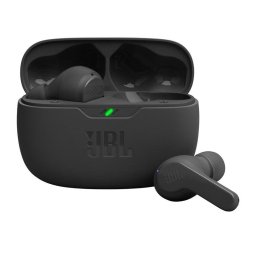 Auriculares JBL Wave Beam inalámbricos Bluetooth para música y llamadas, IP54, negros