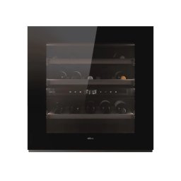 ELICA Vinoteca empotrable VERITAS BI660 BL. PRF0200589. Negro. 24 botellas. Clase F
