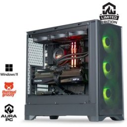 AURA PC Ordenador AURA Limited-PC Ryzen 7 7800X3D 32GB DDR5 1TB RX 9070 XT WiFi W11