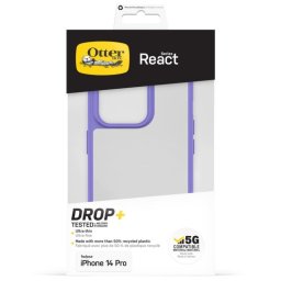 Funda para móvil OtterBox React Cover Policarbonato Púrpura para iPhone 14 Pro