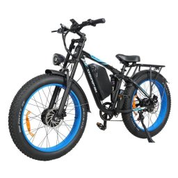 Bicicleta Eléctrica Baolujie DP-2603 3000W 48V 25Ah Frenos Hidráulicos 26" 4.0