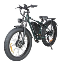 Bicicleta Baolujie DP-2603 1500 W 48 V 25 Ah 65 km 26" x 4,0 Frenos Hidráulicos