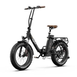 Bicicleta Eléctrica OneSport OT16 Max Plegable 500W 25 km/h Batería 48V 18Ah