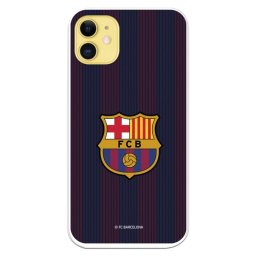 Funda Licencia Oficial FC Barcelona Rayas Blaugrana para iPhone 11
