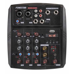 Mezclador Fonestar MIX-4LIVE 5 V RMS Bluetooth USB Live Streaming Portable
