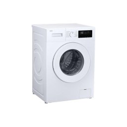 Lavadora carga frontal Samsung WW90FG3M05TW 9 kg 1400 rpm clase A vapor blanca