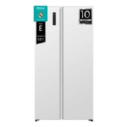 Frigorífico Americano Hisense RS3P538NEWE No Frost 178 cm 534L E Blanco Kitchen Fit