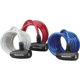 Candado de Cable Master Lock 1,8 m Acero para Bicicletas