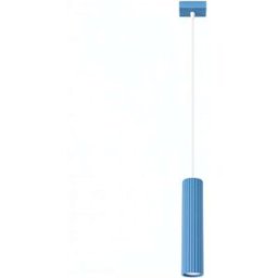 Sollux Lighting Lámpara colgantes azul claro aluminio alt. 118 cm