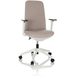 hjh OFFICE Silla de oficina profesional tela beige