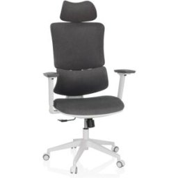 MyBuero Silla home office tela gris