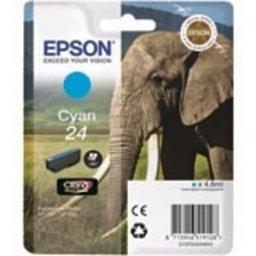 T24 (T2422) Cartucho de tinta cian Epson 24