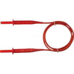 SONEL 1X8REBB - Cable de prueba, 1,8 m, rojo, fundido, 5 kV