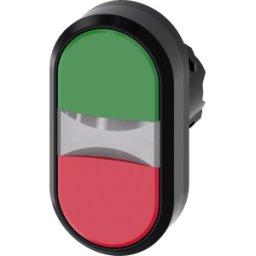 SIEMENS ACT00 3AB42-0AA0 - Pulsador doble SIRIUS ACT, R 22 verde - rojo