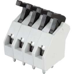 RIA CONNECT AST 045-04 - Pinza de fuerza elástica, 4 polos, diámetro 0,08 -