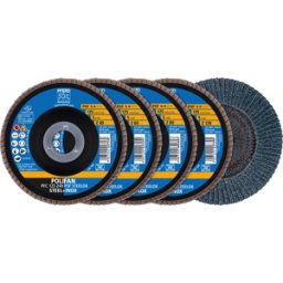 PFERD TOOLS PFERD 69198300 - JUEGO DE DISCOS DE VENTILADOR POLIFAN PFC 125 Z40/60/80/120 PSF