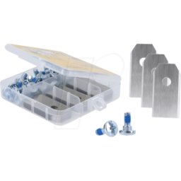 DELOCK 93305 - Cuchillo de repuesto para Husqvarna / GARDENA / Segway, 30 pieza