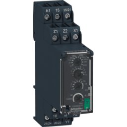 SCHNEIDER ELECTRIC RE22R2MYMR - Relé de tiempo, multifuncional, 0,05 s - 300 h, 22 x 90 x 73 mm