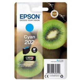 202, Epson, Cian, Expression Premium XP-6000, XP-6005, 4,1 ml, 300 páginas, Inyección de tinta