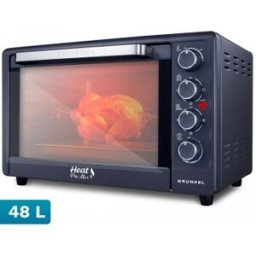 Grunkel HR-48PROMAX horno 48 L 2200 W Negro, Acero