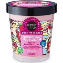 Organic Shop Body Desserts Fluffy Marshmallow Body Cream 450ml