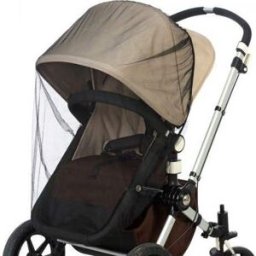 Kiokids Mosquitera para Silla de Paseo Negro 1 ud