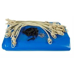 Cubierta de Invierno y Seguridad Ubbink para Piscina 250 x 450 cm 550 g/m²