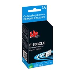 Cartucho de tinta UPrint E-603XLCUP Cian 4 ml