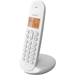 Logicom Iloa 150 Teléfono Inalámbrico DECT Manos Libres Blanco