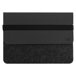 Funda TnB Portátil 13-14" Cuero Reciclado y Fieltro RPET Negra