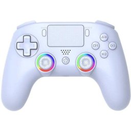 Mando Inalámbrico Subsonic SA5716-2 Blanco PS5 y PC RGB Turbo