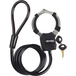 Candado para bicicleta Master Lock Street Cuff Cable Antirrobo 1 m 8 mm con llave