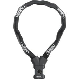 Candado con cadena Abus 7807F/110 Yardo Huella dactilar 1100 mm 7 mm Negro Plata