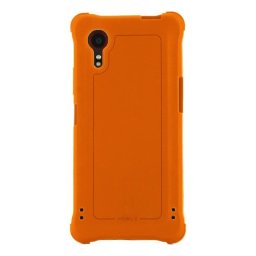 Funda para móvil Mobilis Protech Safety naranja antigolpes para Samsung Galaxy XCover 7