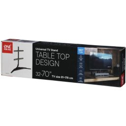 One For All Soporte TV autoportante para mueble 32 a 70" VESA máx. 400 giratorio 180°