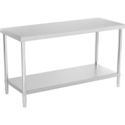 Mesa de acero inoxidable - ECO - 150 x 60 cm - 250 kg - Royal Catering 10011354