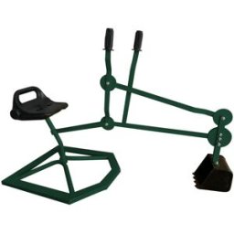 Axi Excavadora de metal para el arenero, verde/negra