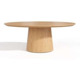 Premium Interiors Mesa de comedor de madera contrachapada fresno claro