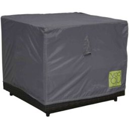 Oviala Funda para sillón 75 x 75 x 60 cm gris