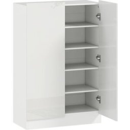 Homcom Zapatero 72x34x103 cm blanco brillante