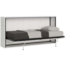 Itamoby Cama individual horizontal kando color blanco ceniza