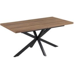 Fuori Mesa extensible de 160/200 × 90 cm con tablero efecto madera