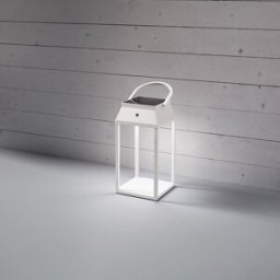 Perenz Farol solar recargable blanco mate, led 3w , ip54
