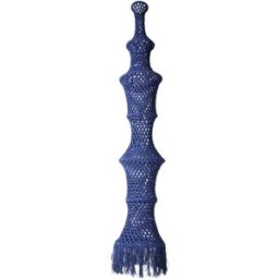 Calma House Pantalla para lámpara de techo color azul oscuro 30x180
