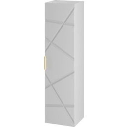 Petits meubles Columna de pared paneles de melamina y mdf blanco