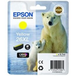 Epson 26 XL (T2634) Cartucho de tinta amarillo XL